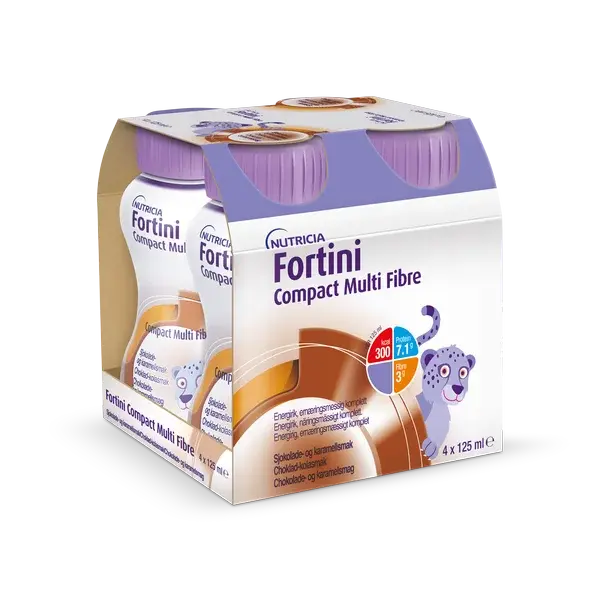 Fortini Compact Multi Fibre s príchuťou čokoláda-karamel