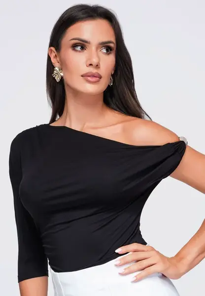Asymetrická dámská halenka Ombre