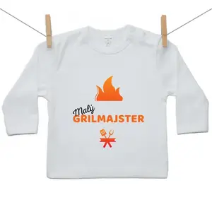 Boodyy Tričko s dlhým rukávom Malý grilmajster 122 (6-7 rokov)