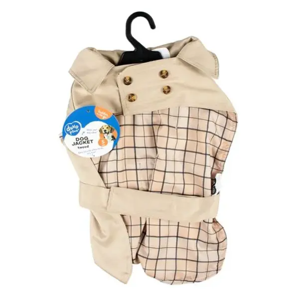DUVO+ elegantná vesta pre psov L 60cm béžová