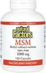 Natural Factors MSM 180 cps