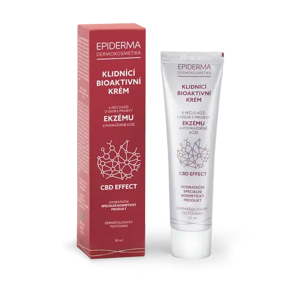 EPIDERMA CBD BIOAKTÍVNY KRÉM NA EKZÉM A ATOPICKÝ EKZÉM