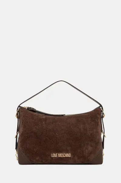 Love Moschino taška dámská z imitace semiše