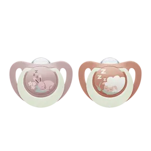 NUK cumlík First Choice Night BUNNY/SHEEP 6-18m