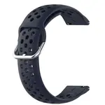 BStrap Silicone Dots remienok na Samsung Galaxy Watch 3 45mm, navy blue