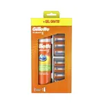 GILLETTE FUSION 8 NH + GEL NA HOLENIE