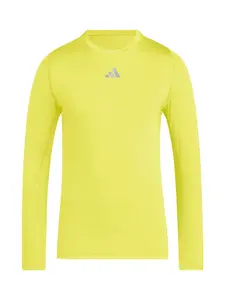 ADIDAS PERFORMANCE Funkčné tričko  žltá / biela