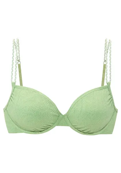 s.Oliver Bikinový top  svetlozelená