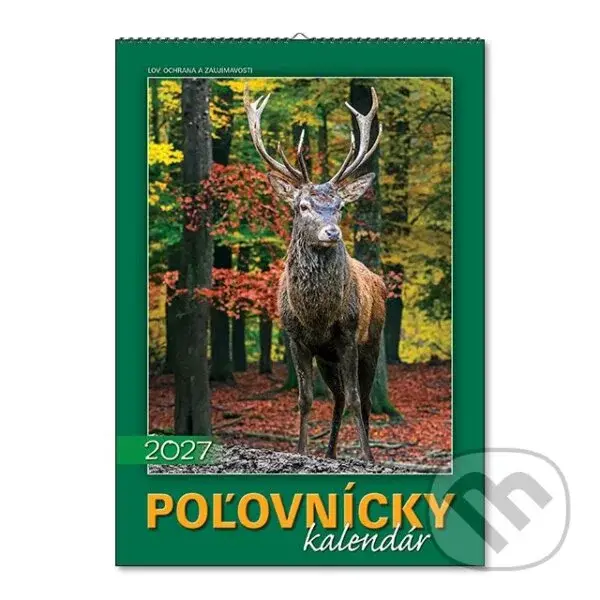 Nástenný kalendár Poľovnícky kalendár 2027