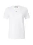 Calvin Klein Jeans Tričko 'Monologo Label'  biela