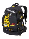 Meatfly batoh Raiden Black Big Shock / Michek 28 L | Černá | Objem 28 L
