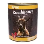 Konzerva STEAKHOUSE - 100% kozie mäso 0,8 kg