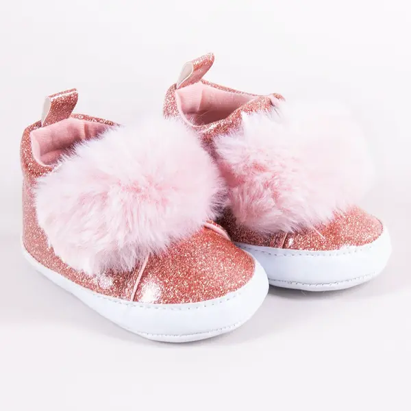 Dětské boty Yoclub Yoclub_Baby_Girls'_Shoes_OBO-0193G-0600_Pink