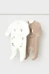Mayoral Newborn dětské dupačky 2-pack