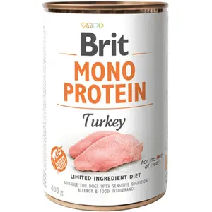 Brit konzerva Mono Protein Turkey 400 g | P57962