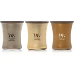 Woodwick Precious Metals Trio Pack dárková sada