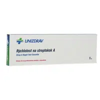 Profesionální rychlotest  na streptokok A, 1ks