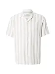 JACK & JONES Košeľa 'JJEliam'  trstinová / biela