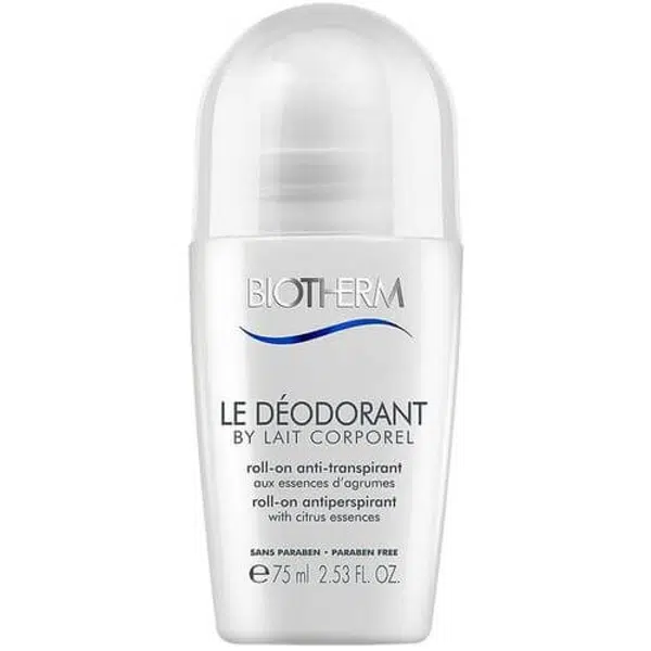 Biotherm Antiperspirant roll-on bez parabénov (Lait Corporel Le Déodorant) 75 ml