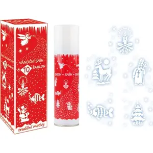 Anděl Sneh v spreji 150 ml s 10 šablónami