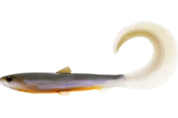 Westin gumová nástraha bullteez curltail dirty harbor - 8 cm 3 g 3 ks