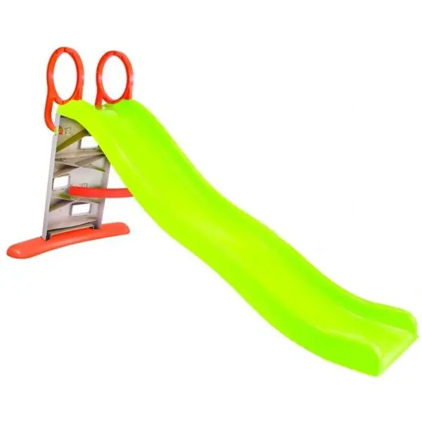 Mochtoys Detská šmýkačka s lezeckou stenou 198 cm