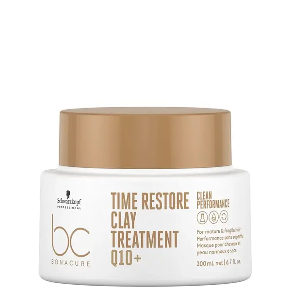Schwarzkopf Professional Hlinená maska pre zrelé vlasy Time Restore (Clay Treatment) 200 ml