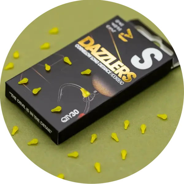 One more cast zarážky dazzlers cornellow distance hook bead 30 ks - s