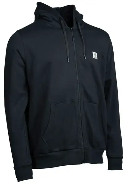 Nash mikina make it happen badge zipped hoody black - xxxl