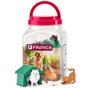 Faunica Zvieratká figúrky sada v MEGA tube - Maznáčikovia