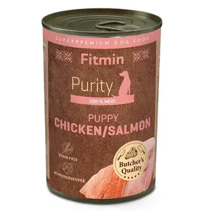 Fitmin Dog Purity konzerva Puppy Salmon with Chicken 400 g