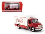 "Coca-Cola" Beverage Truck Red and White 1/87 Diecast Model by Motor City Classics