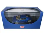 Bugatti Chiron EB 18.3 Blue 1/43 Diecast Model Car by Autoart