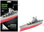 Model Kit Yamato Battleship "Imperial Japanese Navy" (Challenging Difficulty) Steel Model by Metal Earth