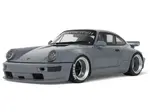 2015 Porsche RWB Jonsibal Gray 1/18 Model Car by GT Spirit
