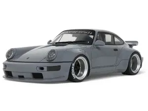 2015 Porsche RWB Jonsibal Gray 1/18 Model Car by GT Spirit