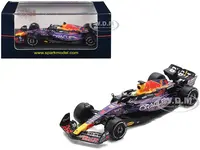 Red Bull Racing RB19 1 Max Verstappen "Oracle" Winner Formula One F1 "Las Vegas GP" (2023) 1/64 Diecast Model Car by Spark