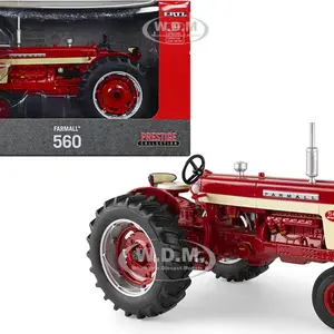 Farmall 560 Narrow Front Tractor Red "Case IH Agriculture" Series "Prestige Collection" 1/16 Diecast Model by ERTL TOMY