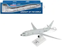 Boeing P-8A Poseidon Transport Aircraft "United States Navy" Gray (Snap-Fit) 1/130 Plastic Model by Skymarks