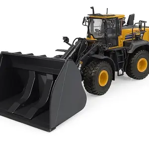 Komatsu WA475-10 Wheel Loader Yellow with High Dump Bucket 1/50 Diecast Model by Universal Hobbies