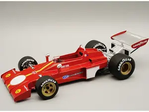 Ferrari 312 B3-73 Red "Press Test Car" (1973) Limited Edition to 70 pieces Worldwide "Mythos Series" 1/18 Model Car by Tecnomodel