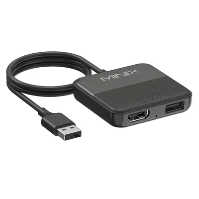 MINIX CA361 Plus Wireless CarPlay & Android Auto Adapter Plug and Play HDMI Multimedia