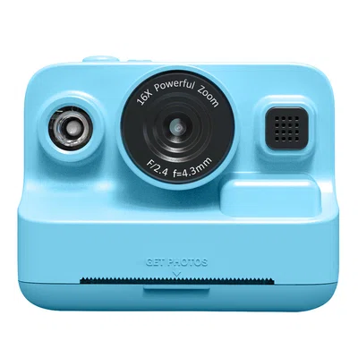 Hunkstar HC200 Instant Print Camera for Kids Blue