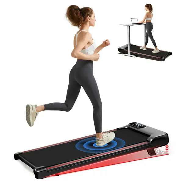 ROBORE U17 Walking Pad Treadmill 8km/h Inclinable 9% Triple Shock-Absorb & Quiet 2.5HP Motor 136kg Maximum Load