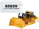 CAT Caterpillar D11 Track-Type Tractor Dozer TKN Design "High Line" Series 1/87 (HO) Diecast Model by Diecast Masters