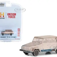 1974 Volkswagen Thing (Type 181) Beige (Weathered) "American Pickers" (2010-Current) TV Series "Hollywood Series" Release 39 1/64 Diecast Model Car b