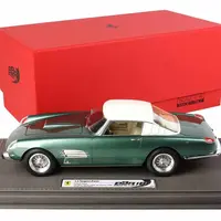 Ferrari Superfast 4.9 S/N 0719SA Green Metallic with White Top "Cavallino Classic" (2008) with DISPLAY CASE Limited Edition to 64 pieces Worldwide 1/