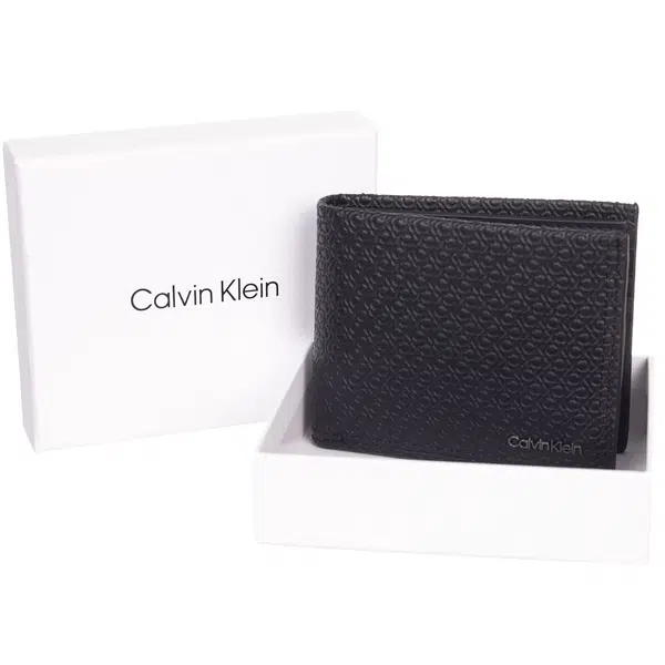 CALVIN KLEIN BLACK MEN&#39;S WALLET