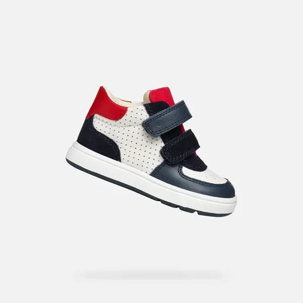 Chlapci první kroky Geox Biglia Bílá - Kluci