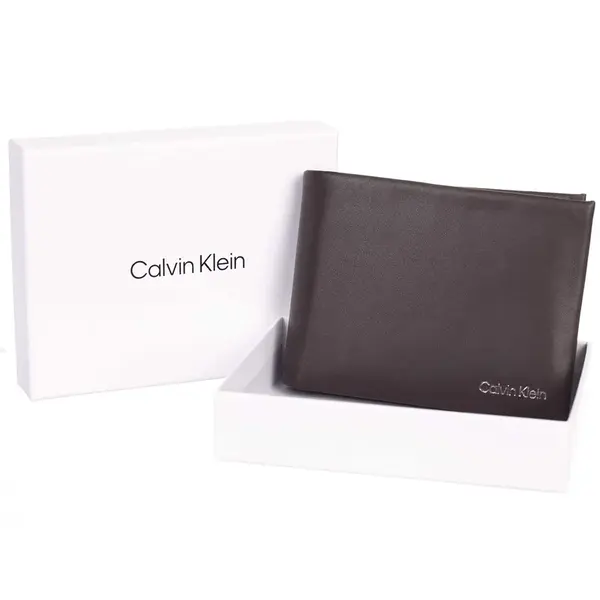 CALVIN KLEIN MEN&#39;S WALLET BROWN